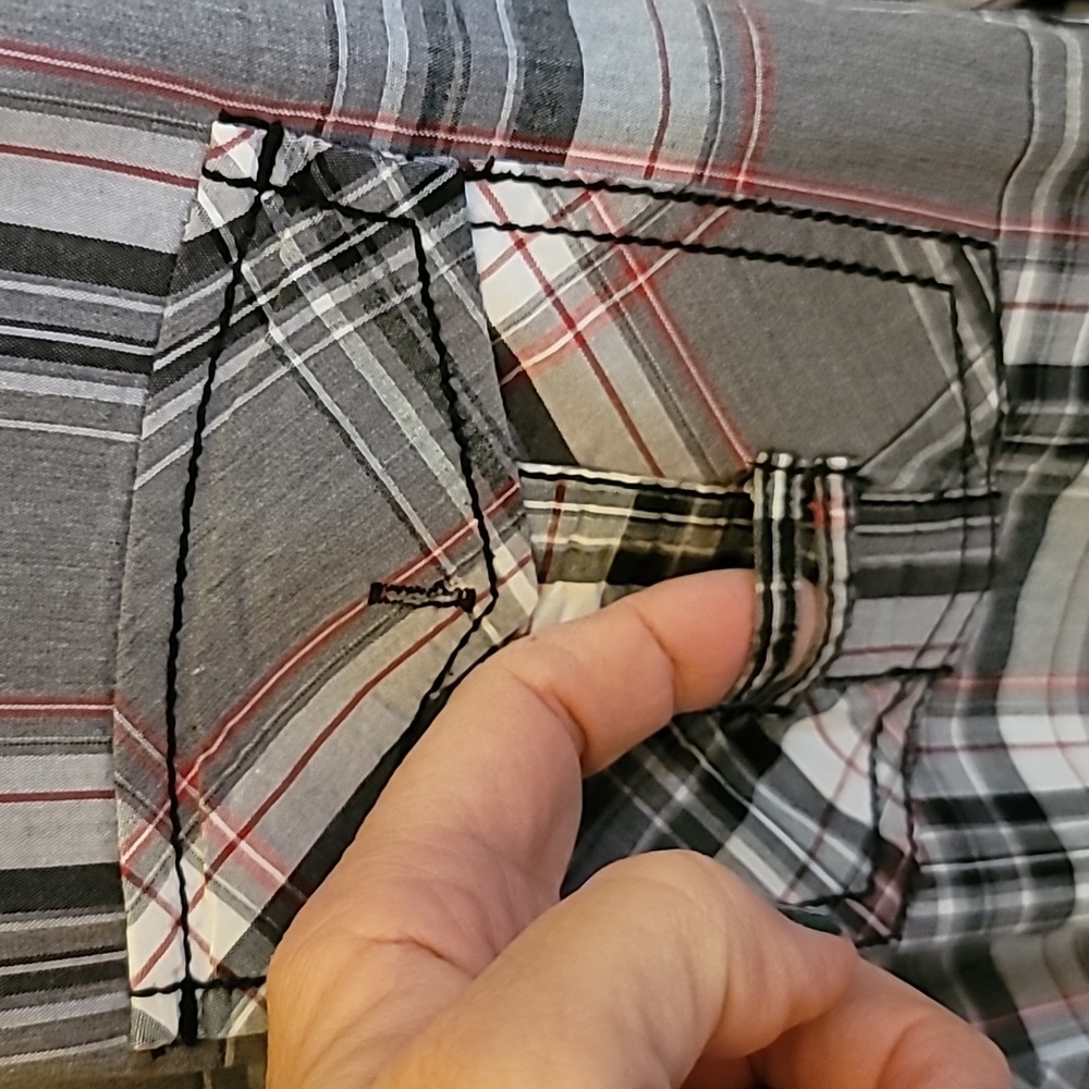 Buckle Athletic Fit Button Down Shirt - Picture 3 of 8